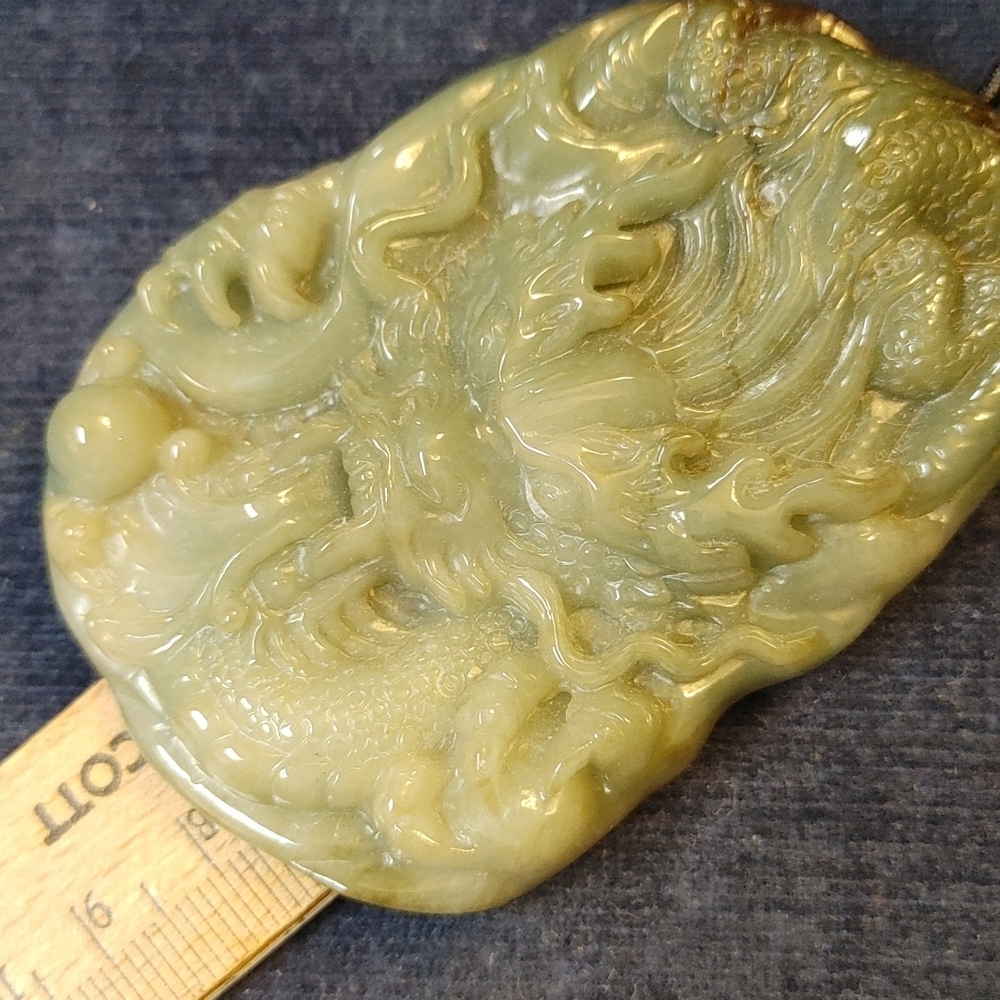 Jadeite Large Fire Breathing Dragon - Picture 14 of 17